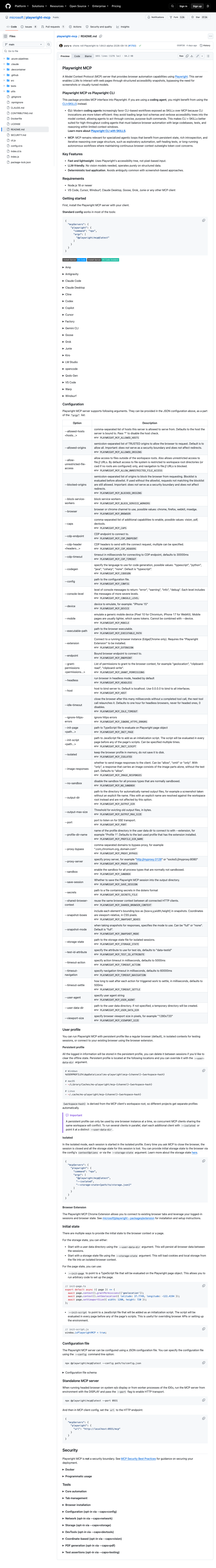 官方 README Getting started：Standard config